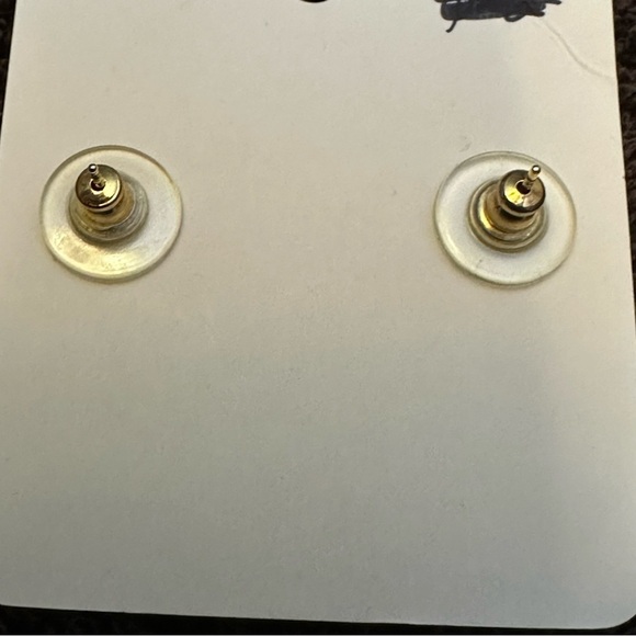 NWT Accessory Jane Earrings Red and Purple - Picture 5 of 5